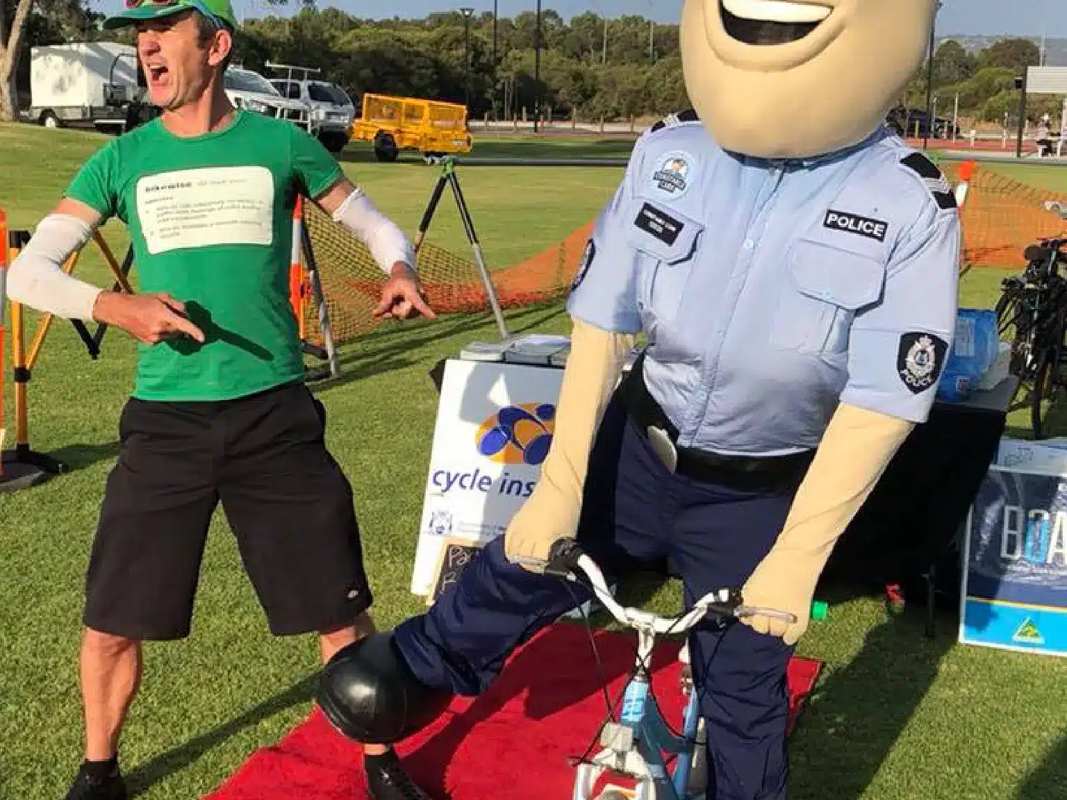 BikeWise team member Patrick