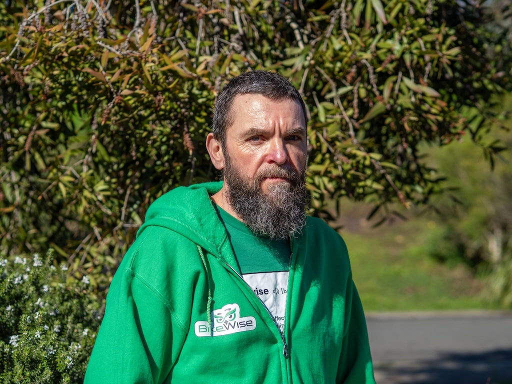 BikeWise team member Mat