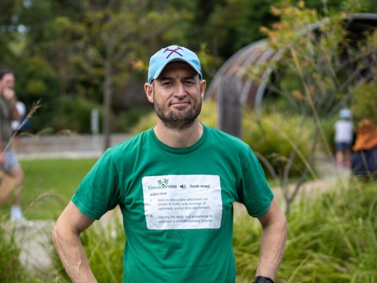 BikeWise team member Richard L