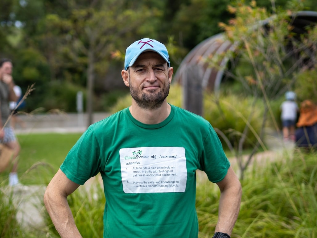 BikeWise team member Richard L